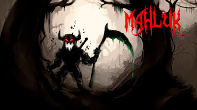 Mahluk Dark Demon Game Logo