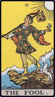0 - The Fool - Tarot Card from the Rider-Waite Deck