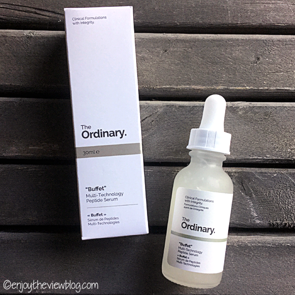 "Buffet" Multipeptide Serum from The Ordinary!