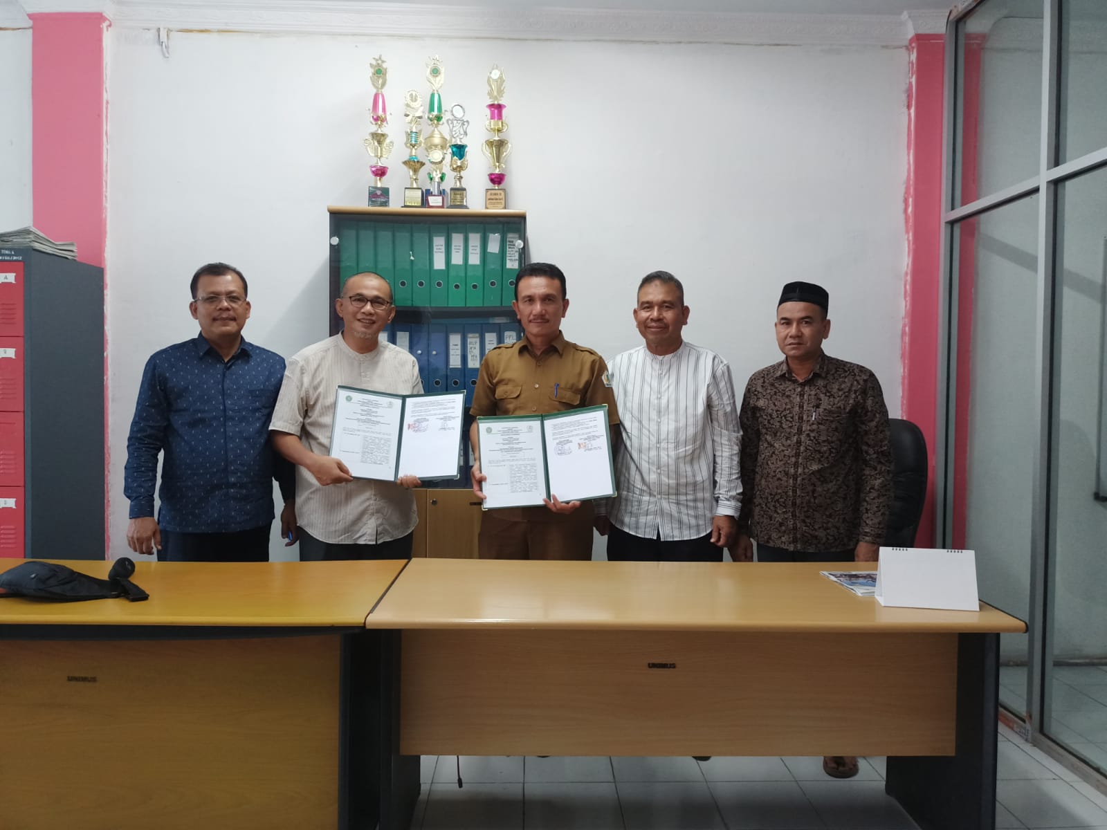 Program Pascasarjana Umuslim Tanda Tangan MoA dengan Dinas Pendidikan Aceh Utara