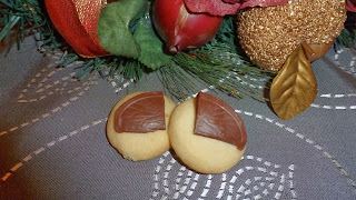 Orange chocolate cookies