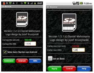 SD-Booster speeds up SD-Card speed of your Android smartphone