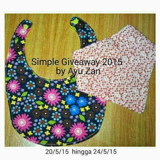 Simple Giveaway By Ayu Zan