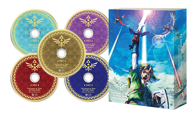 The Legend of Zelda: Skyward Sword CDs