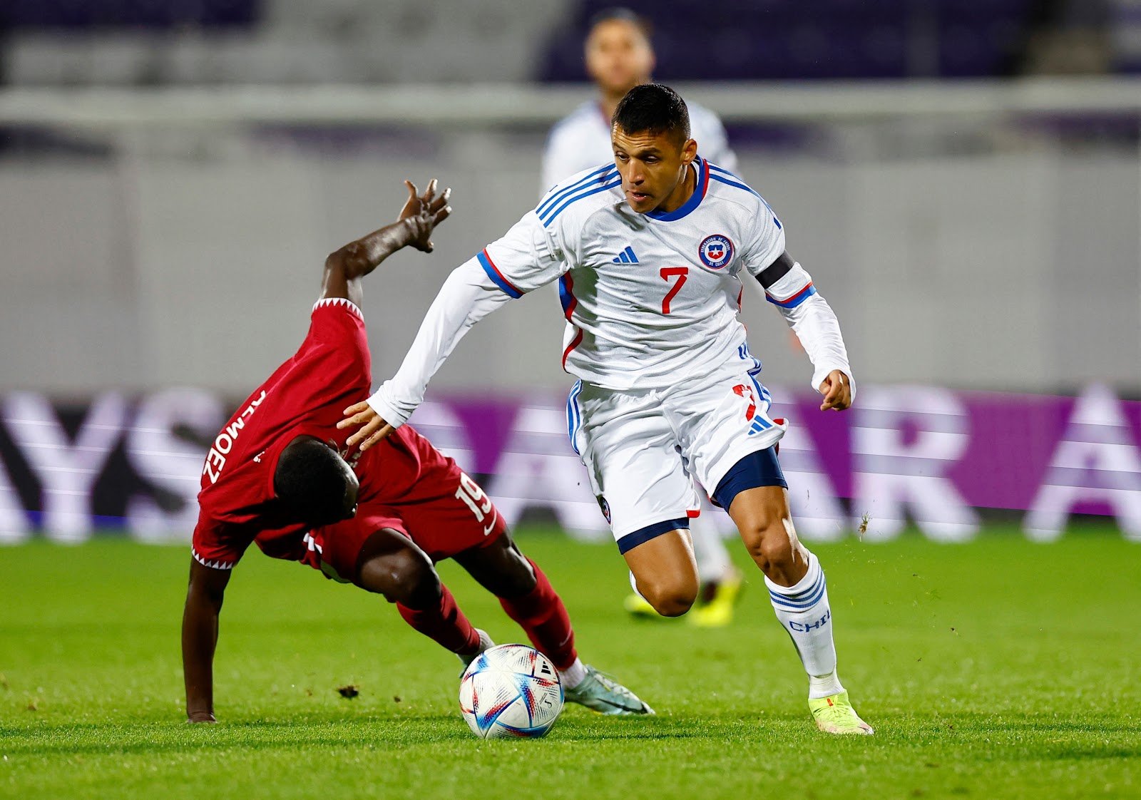 Catar y Chile en partido amistoso, 27 de septiembre de 2022