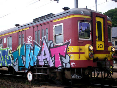 twat train graffiti