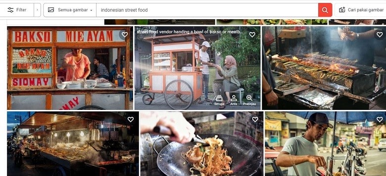 indonesian street food shutterstock
