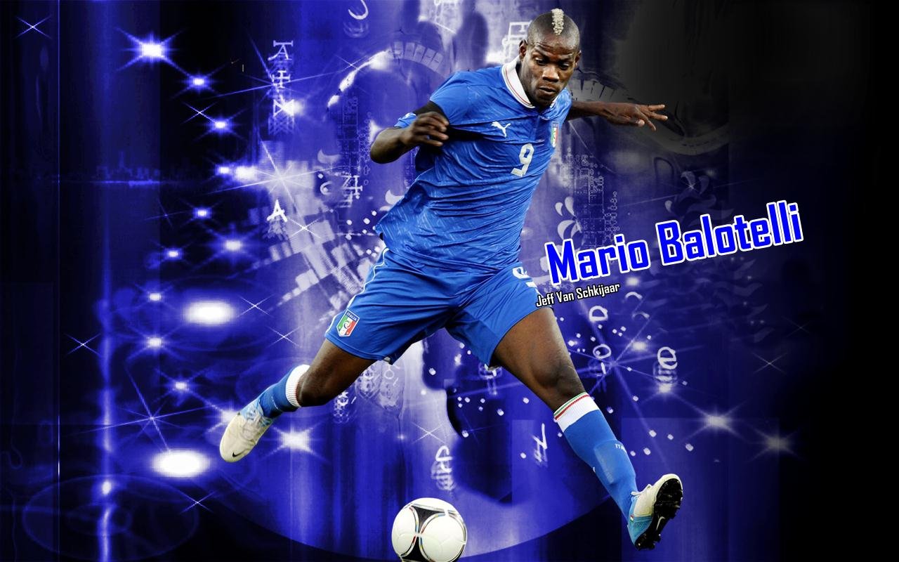 Wallpaper Mario Balotelli Euro 2012  Yunieka