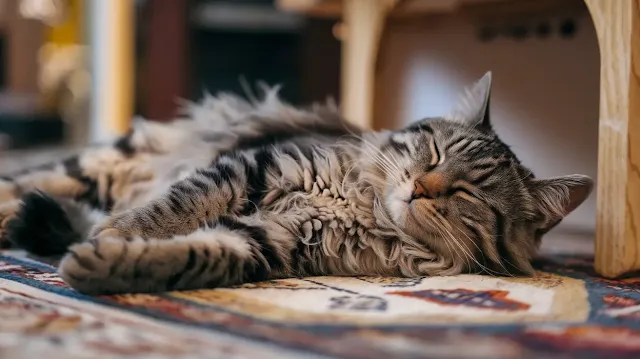 cat feel at home