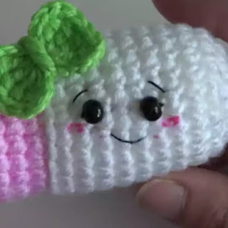 Amigurumi de Capsula de la Felicidad