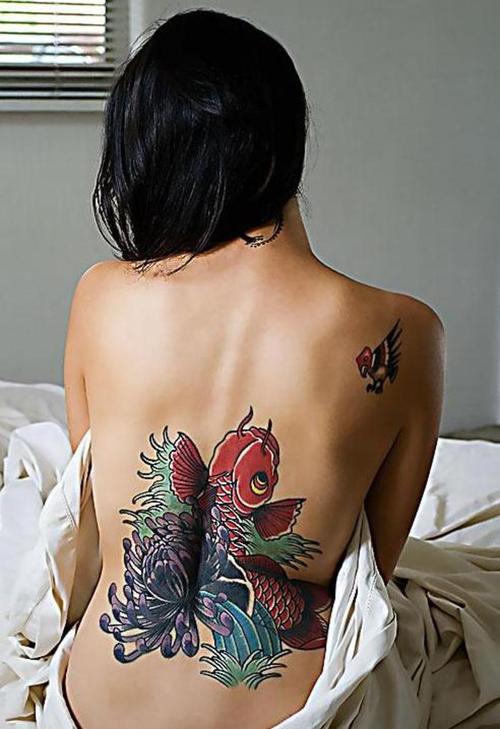The Christian fish tattoo design is another popular tattoo.