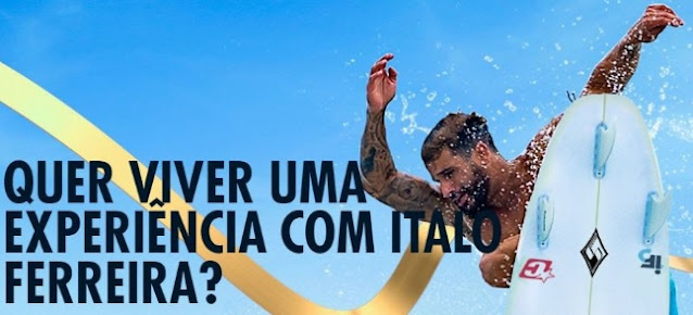 Promoção Red Bull Experiência com Ítalo Ferreira