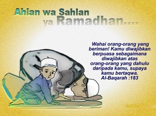 Kata Ucapan Ramadhan