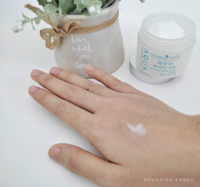 Hansaegee Nature Aqua Whitening Cream Membantu Melembapkan dan Merawat Kulit