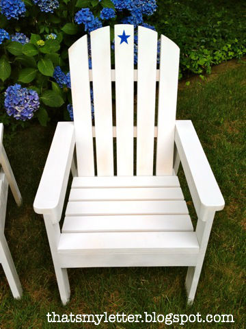 DIY Kids Adirondack Chairs for Fourth of July - Jaime ...