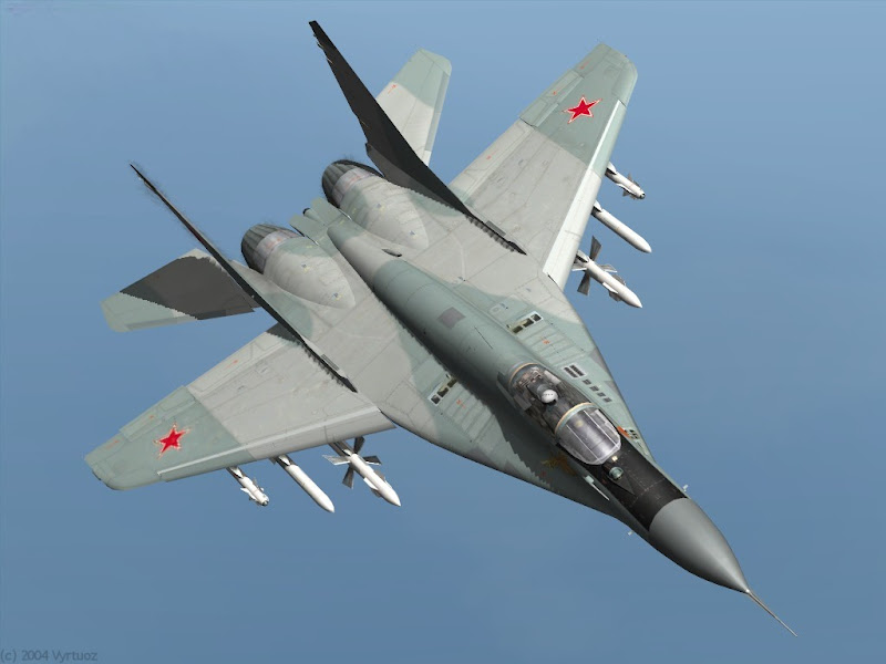 Gambar Pesawat MiG-29 Fulcrum Multi-Role Fighter