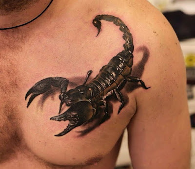 Scorpion tatto 