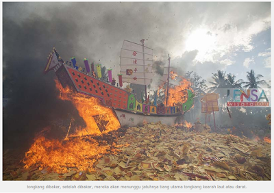 Ritual Bakar Tongkang di Bagan Siapi-api