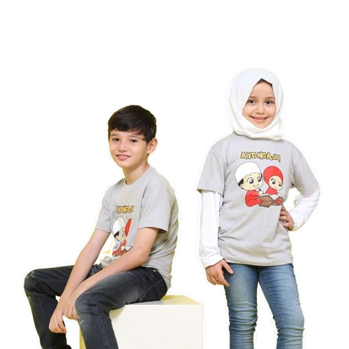 Iden Dan Tips Desain Kaos Anak Muslim Modern Dan Kekinian