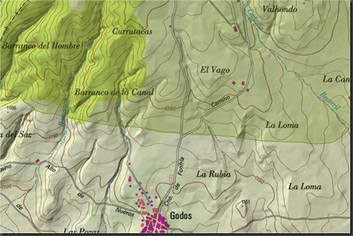 Mapa 1 Godos