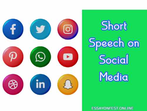 2 Minute Speech on Social Media