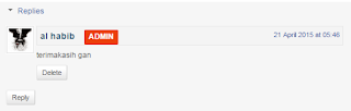 komentar admin