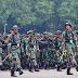 Prajurit Brigif 1 Marinir Berlatih Bersama Kontingen TNI AL Sambut HUT TNI yang Ke-79 Tahun. 
