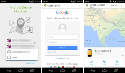 How to search for an Android device with Android Device Manager