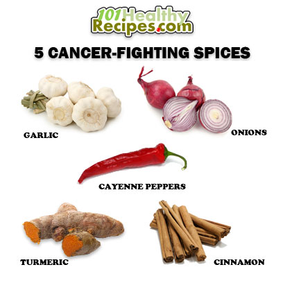 Healthy Recipes 101: 5 Cancer Fighting Spices
