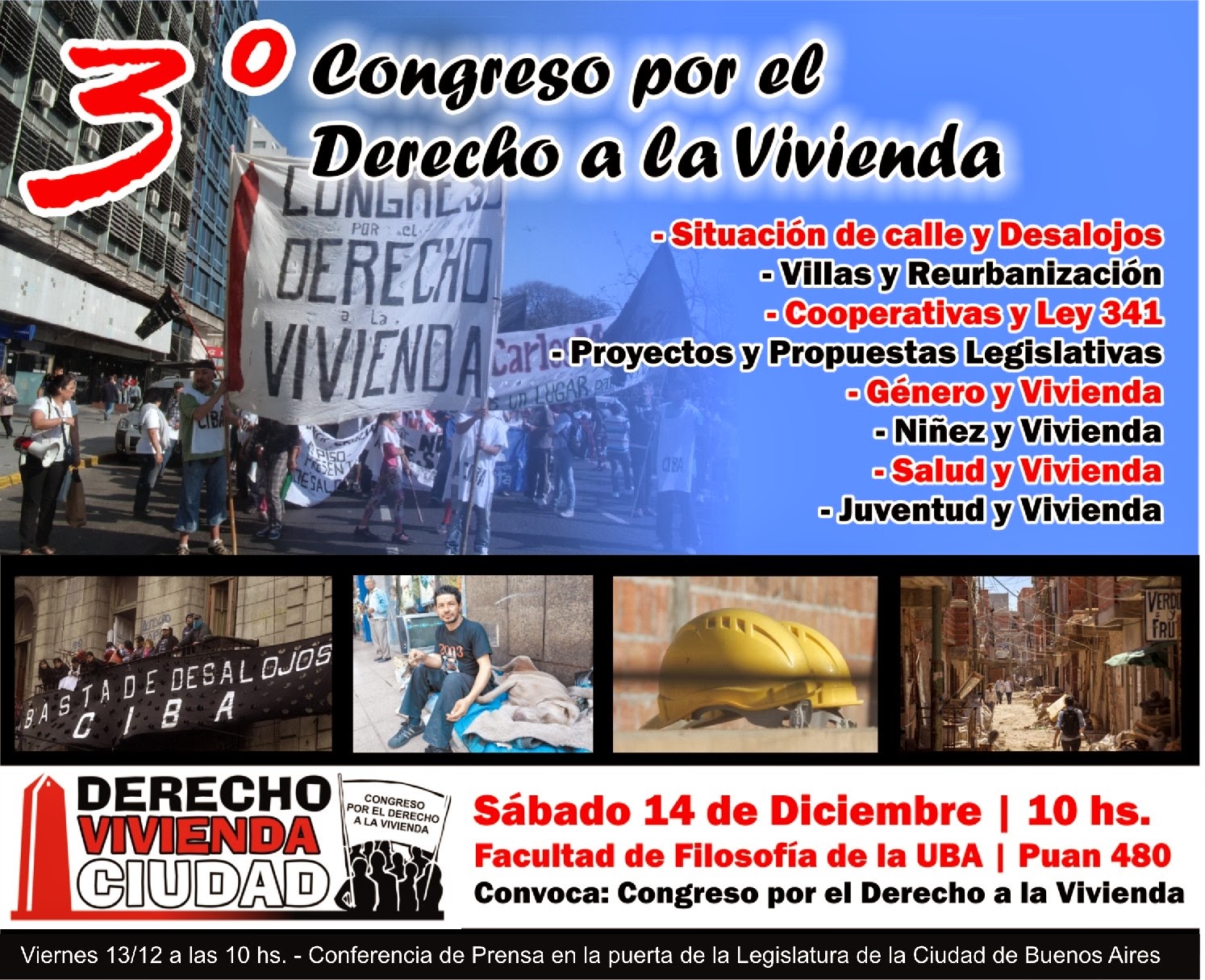 Habitar Argentina: Tercer Congreso por el derecho a la 