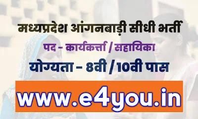 Download Rewa mp anganbadi sahayika karykarta form