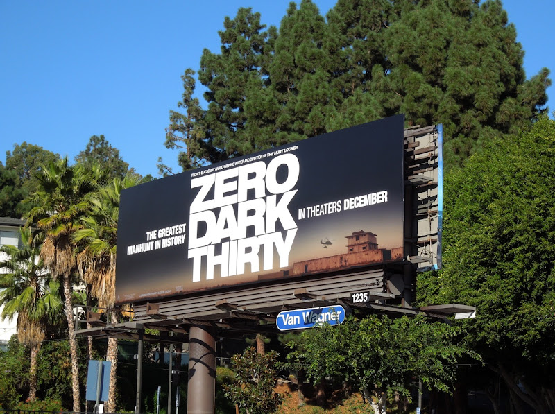 Zero Dark Thirty billboard