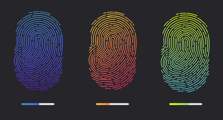 What are the types of fingerprints