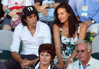 Celebrities at the Australian Open