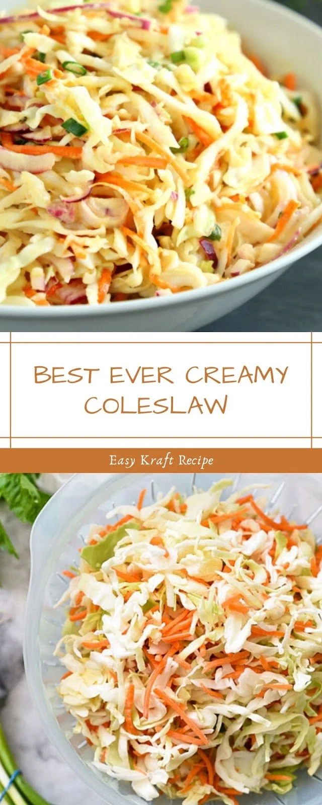 BEST EVER CREAMY COLESLAW 