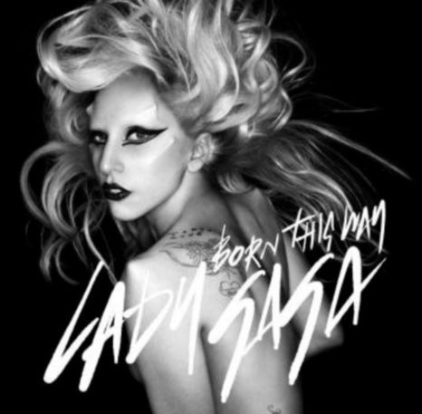 lady gaga born this way tattoo. The cover of Lady Gaga#39;s new