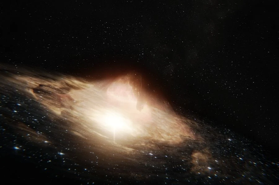 Un Cuasar revela una de las primeras estrellas del universo