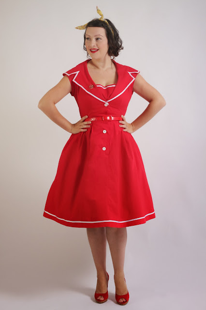 Julia Bobbin - 1960's dress with Butterick 5747