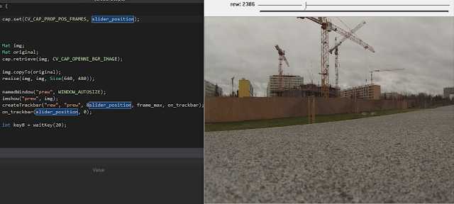 opencv videocapture playback fast frame access