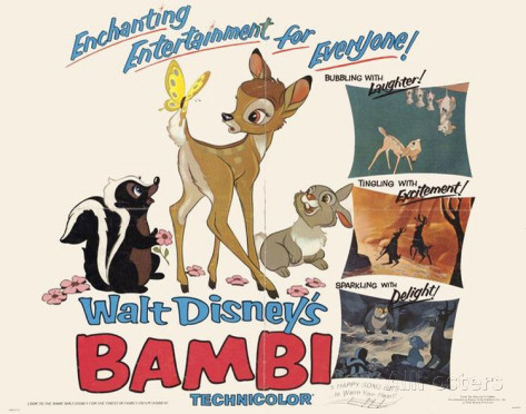 ディズニー作品 感想 バンビ 最も変態な作品 暗闇の懐中電灯