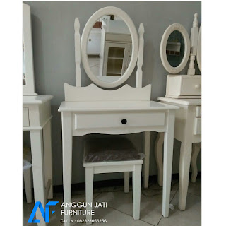 Meja Rias Minimalis Modern | Harga Meja Rias  Putih Modern | Meja Rias Putih Terbaru