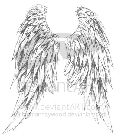 angel wing tattoos designs