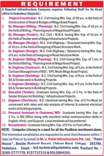 Construction Placements,