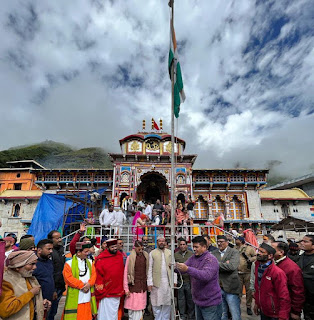 Independence day at badrinath dhaam