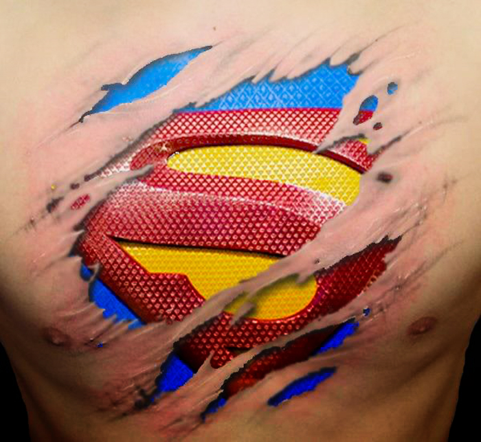 superman tattoo designs The flagship character and obligatory Superman