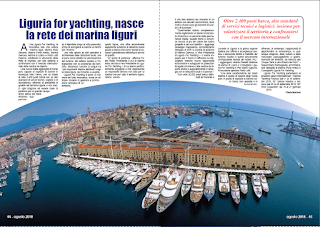 AGOSTO 2018 PAG 44 - Liguria for yachting, nasce la rete dei marina liguri