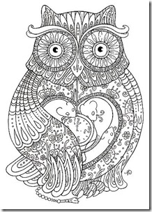 dibujos de buhod en blanco y negro (23)