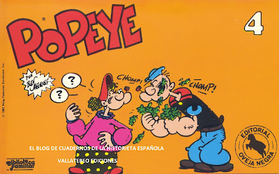 Popeye 4. Editorial La Oveja Negra, 1987