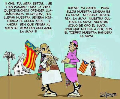 valencianos, blaveros, blavers, estelada