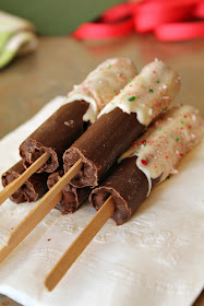 Hot Chocolate on a Stick - Turtles and Tails blog